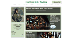 Desktop Screenshot of hiberniairishtavern.com